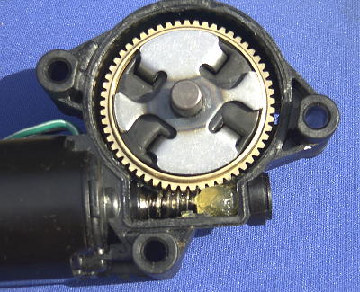 93-02 Firebird Headlight Gear (Installed)