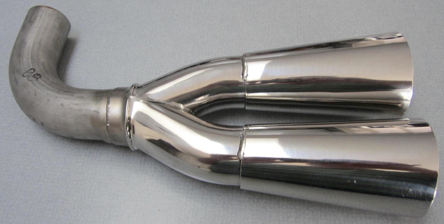 1988 GT Stainless steel GT exhaust tip